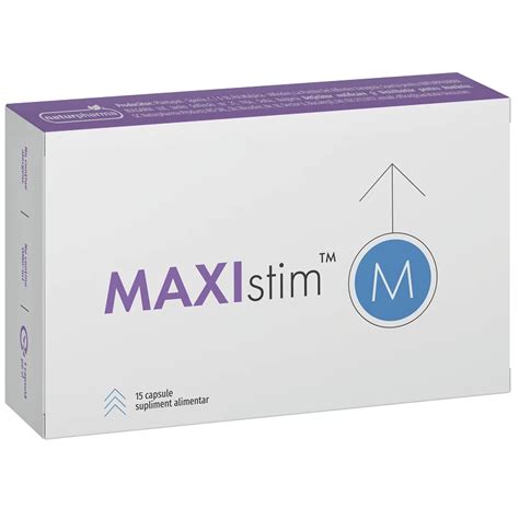 Maxistim M, 15 capsule, NaturPharma 